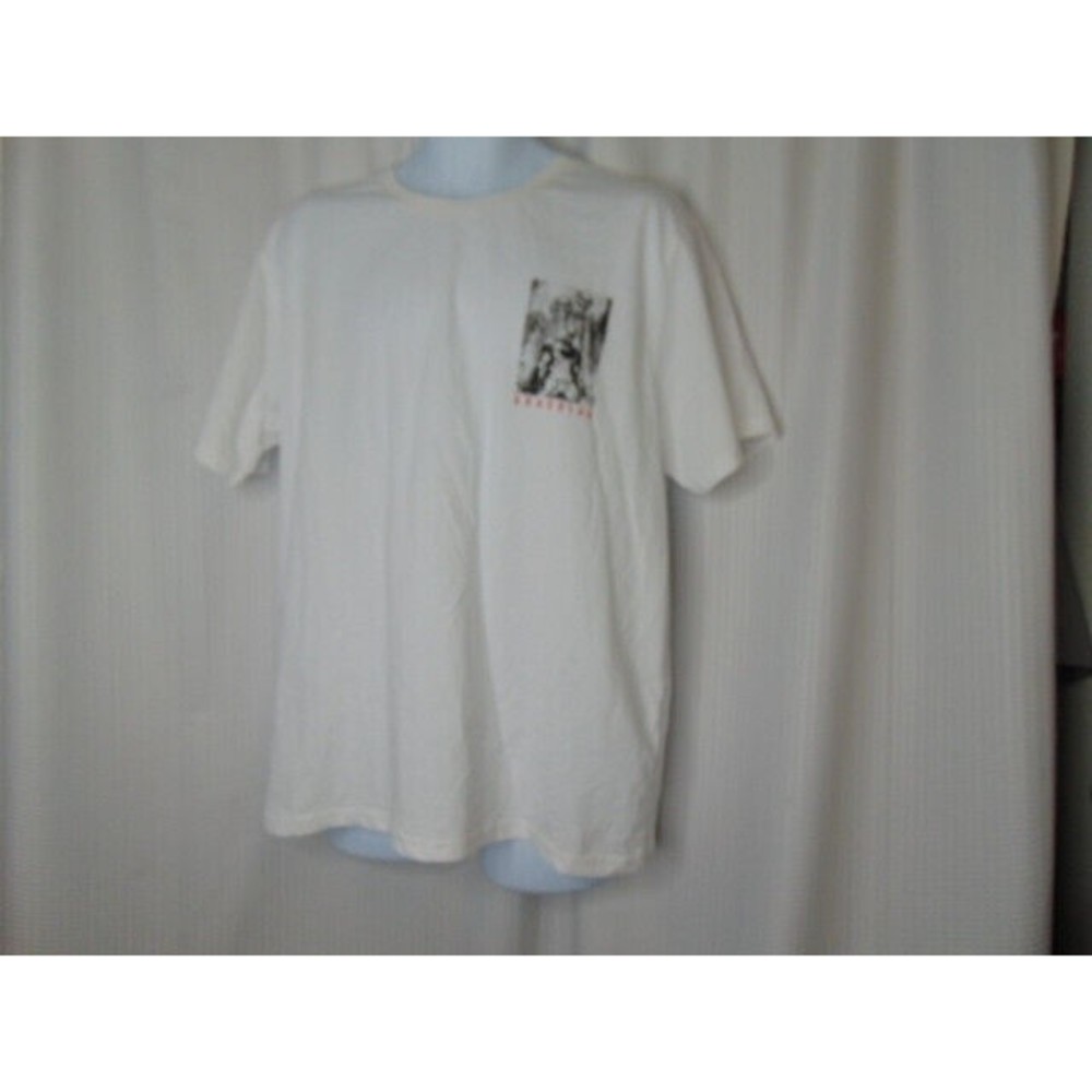 DC Comics Batman Guardian T-Shirt 100% Cotton White Tee Official Licensed XL NWT